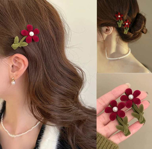 گیره انبری شکوفه مخمل