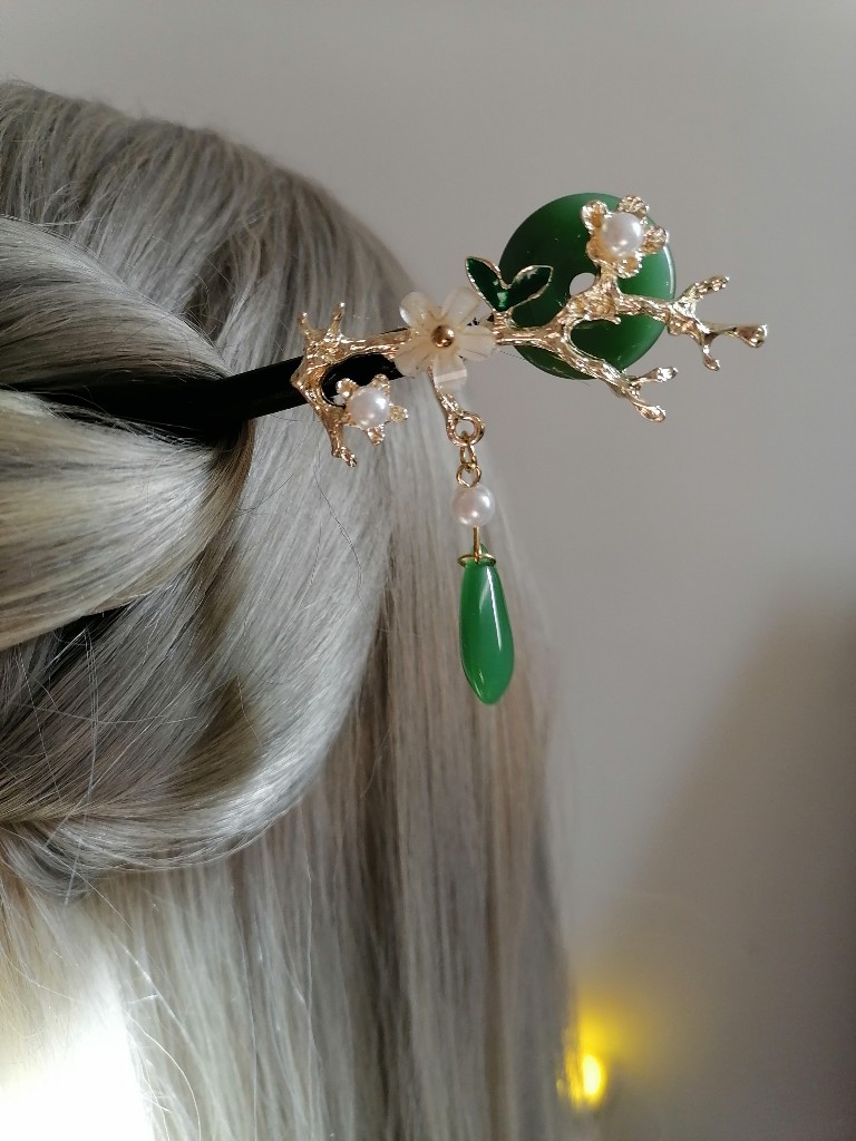 کانزاشی یشم و شاخه شکوفه 😌