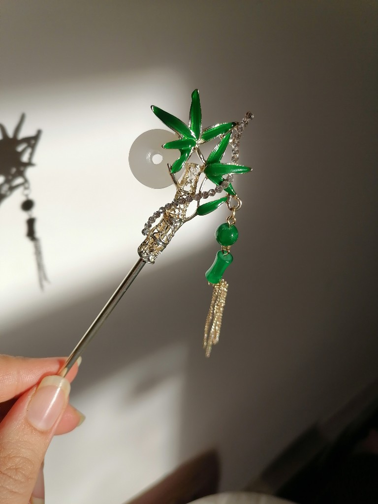 کانزاشی بامبو و حلقه یشم